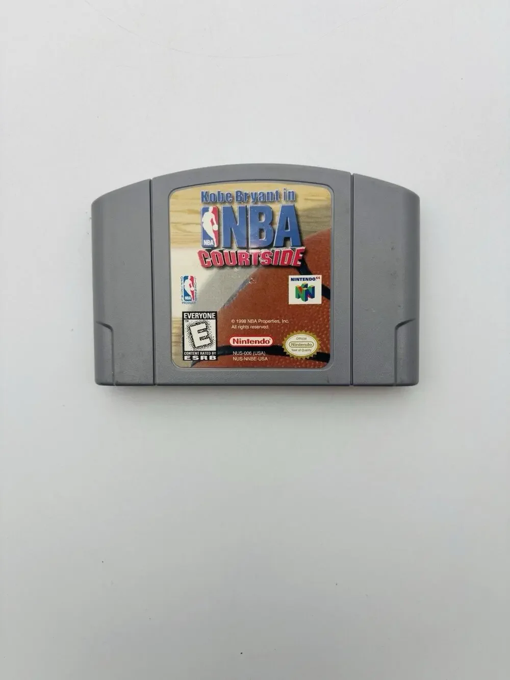 Kobe Bryant in NBA Courtside (Nintendo 64, 1998) Cleaned Tested Authentic N64 VG